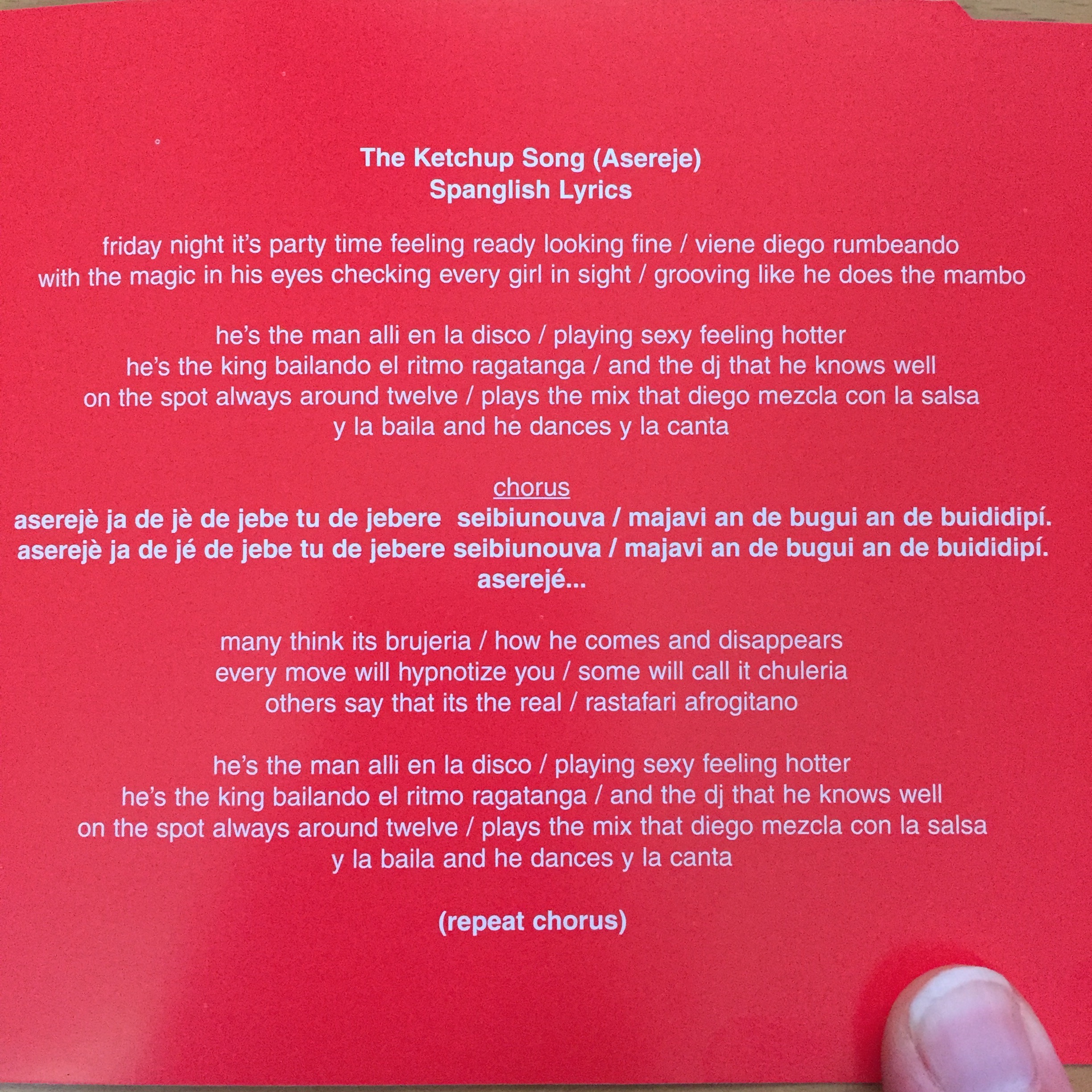 Ketchupsong1